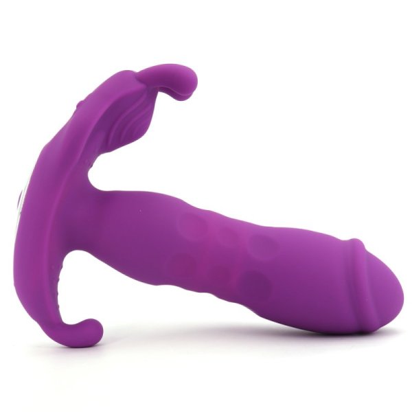(image for) Butterfly Thrusting Strap-on vibrator