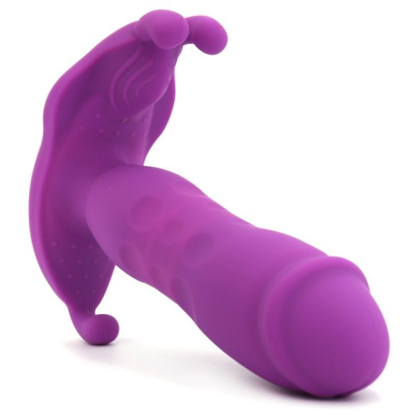(image for) Butterfly Thrusting Strap-on vibrator