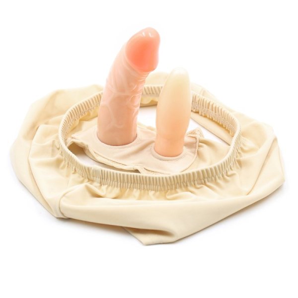 (image for) Masturbation Penis With Butt Plug Panties