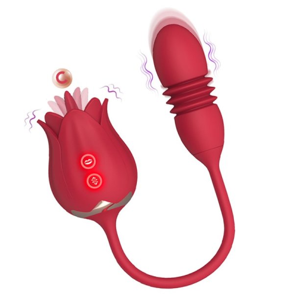 (image for) Tongue Licking With Thrusting Bullet