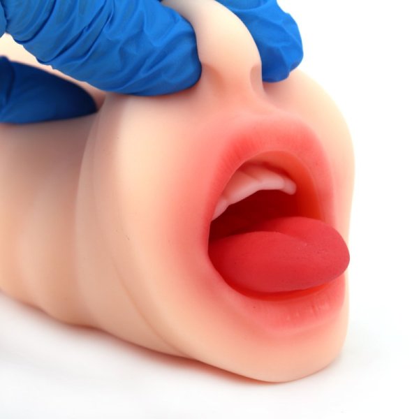 (image for) Double Hole Mouth & Vaginal Stroker