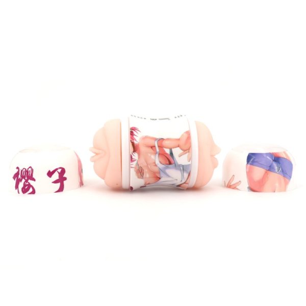 (image for) Sakurako Double Hole Cup - Vaginal & Mouth