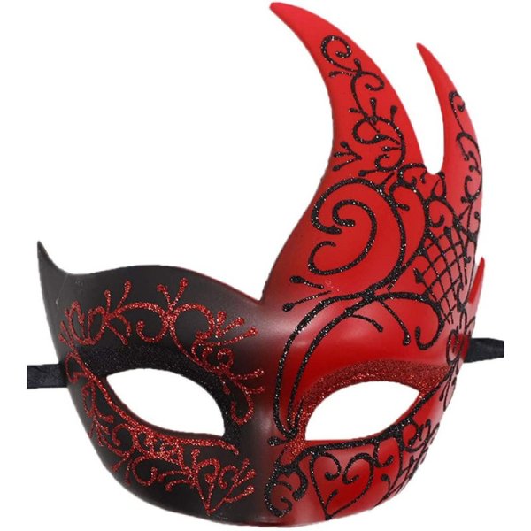 (image for) Flame Big Horned Mask - Double Color