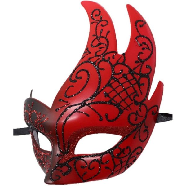 (image for) Flame Big Horned Mask - Double Color