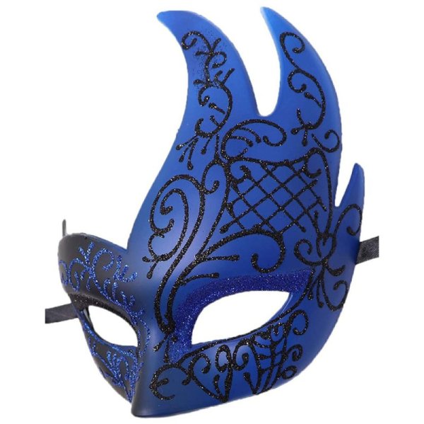 (image for) Flame Big Horned Mask - Double Color
