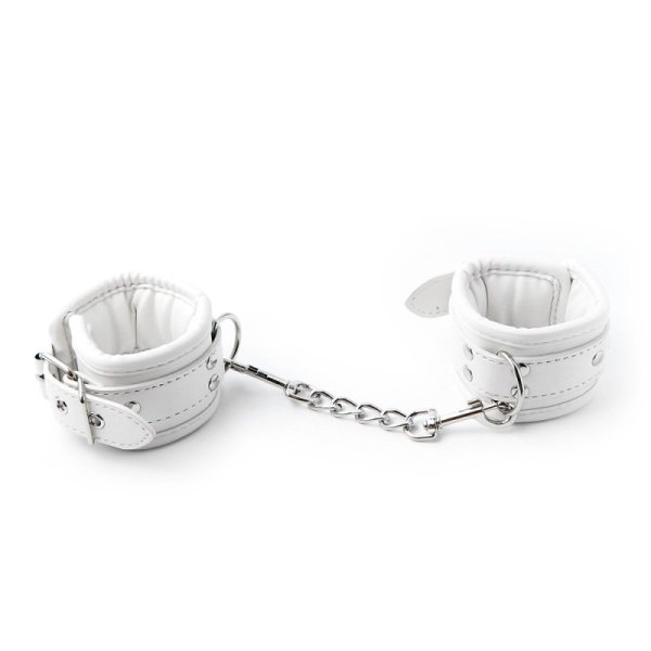 (image for) Soft Leather Elastic Sponge Cuffs - Pin
