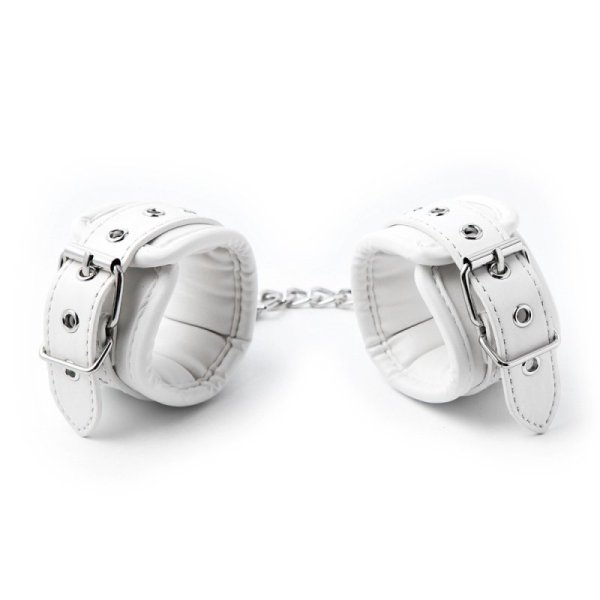 (image for) Soft Leather Elastic Sponge Cuffs - Pin