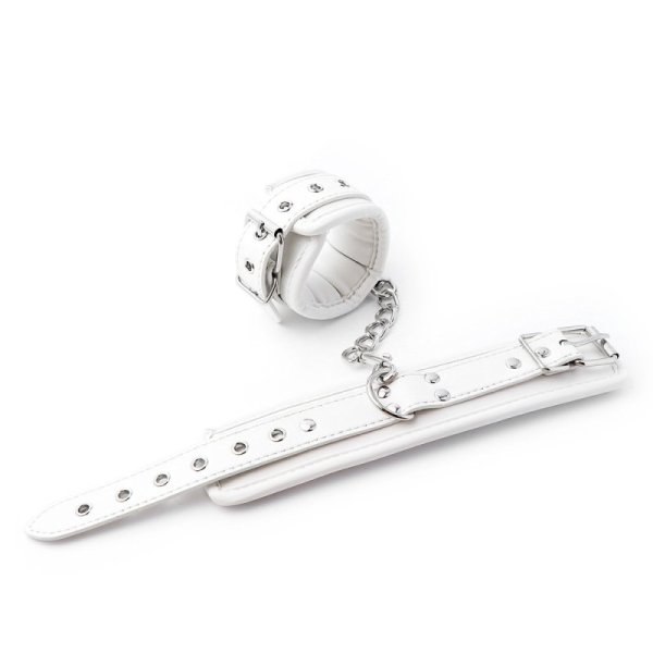 (image for) Soft Leather Elastic Sponge Cuffs - Pin