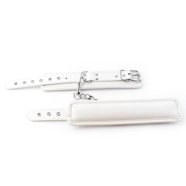 (image for) Soft Leather Elastic Sponge Cuffs - Pin