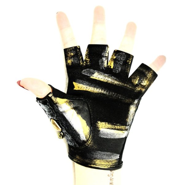 (image for) Half Finger Steampunk Gloves