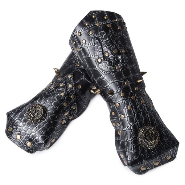 (image for) Leather Gauntlet Wristband