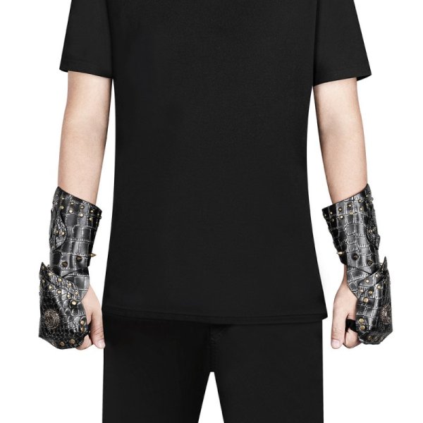 (image for) Leather Gauntlet Wristband