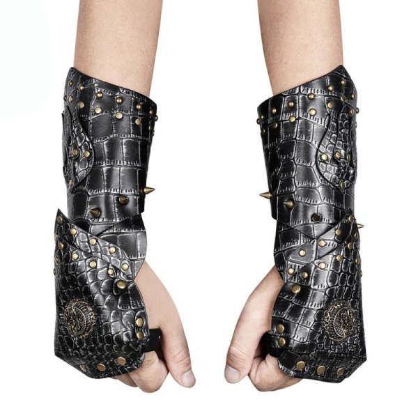 (image for) Leather Gauntlet Wristband
