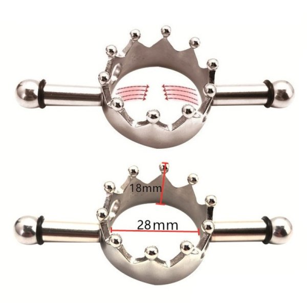 (image for) Crown Nipple Clamp