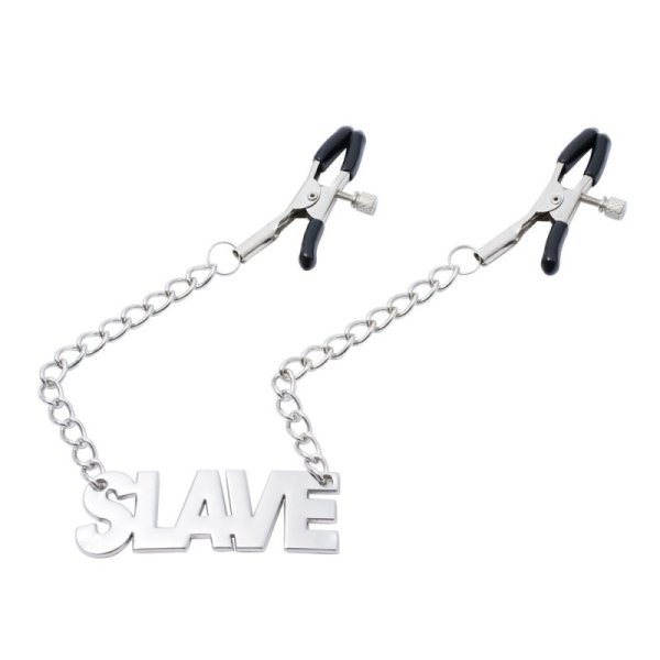 (image for) Nipple Clamp With Chain - Slave