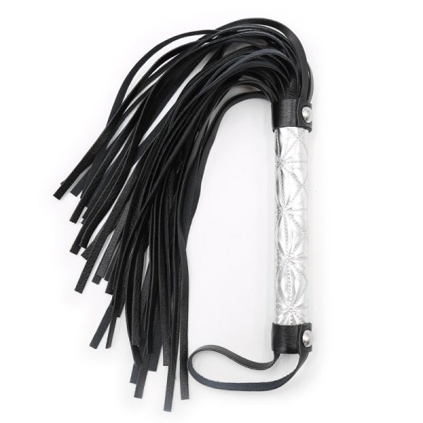 (image for) Silver Handle Spanker Flogger