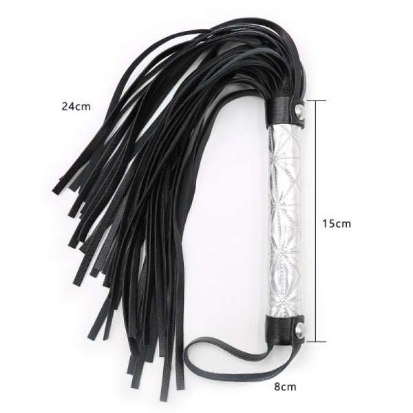 (image for) Silver Handle Spanker Flogger