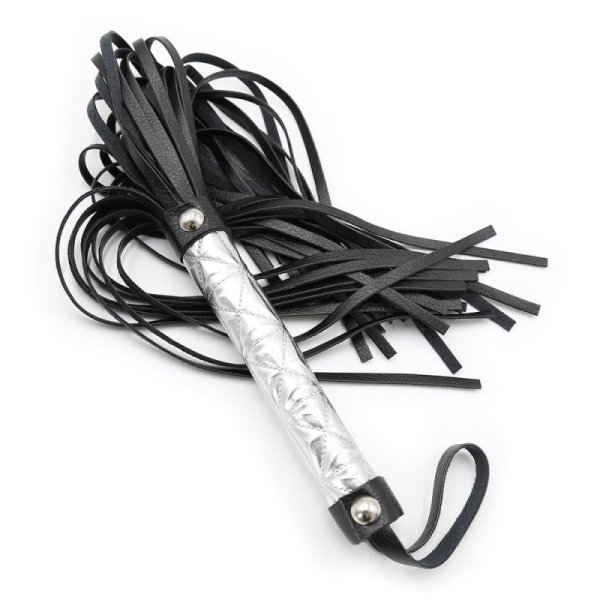(image for) Silver Handle Spanker Flogger
