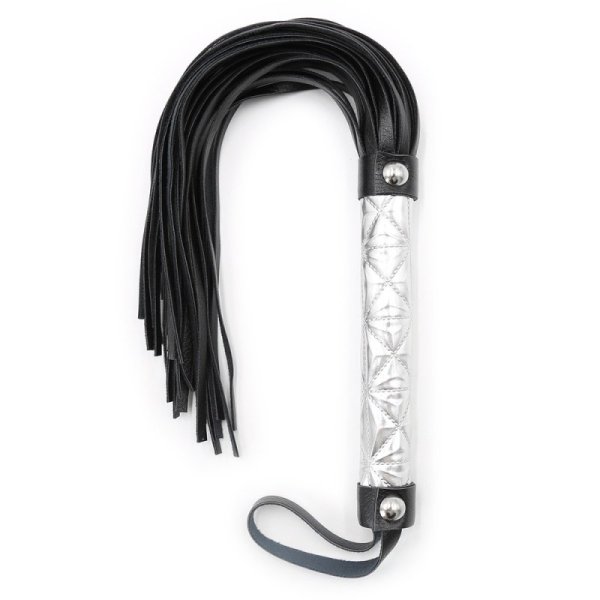 (image for) Silver Handle Spanker Flogger