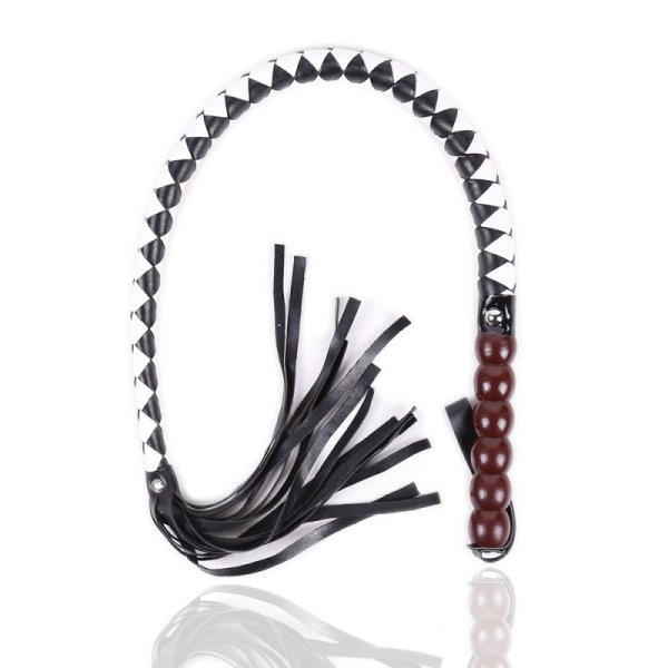 (image for) Snake Bondage Whips With Brown Handle