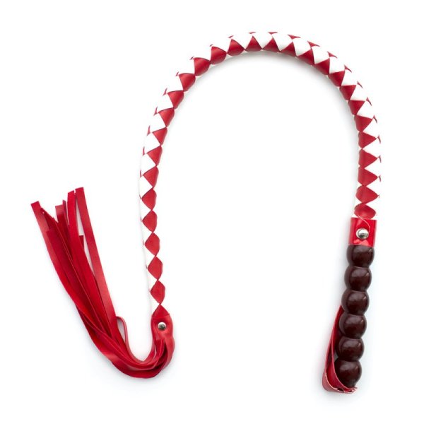 (image for) Snake Bondage Whips With Brown Handle