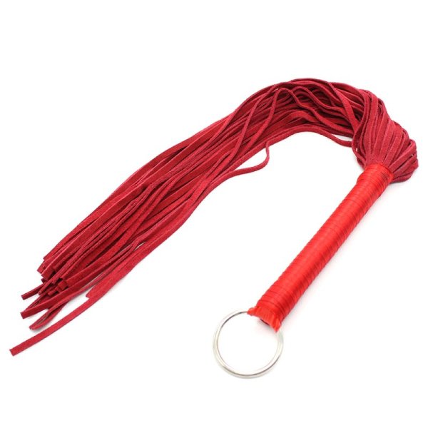 (image for) Ribbon Handle Leather Flogger