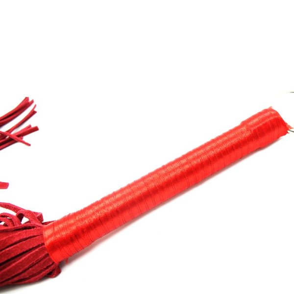 (image for) Ribbon Handle Leather Flogger