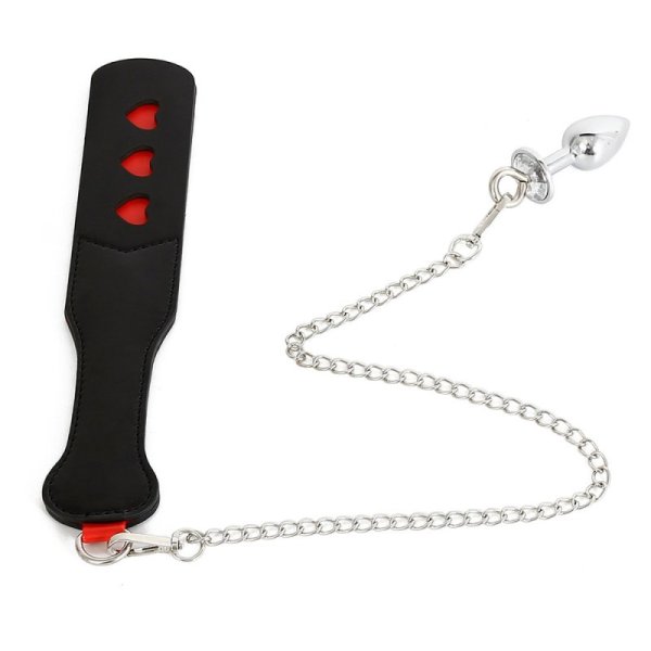 (image for) Spanking Paddle With Butt Plug