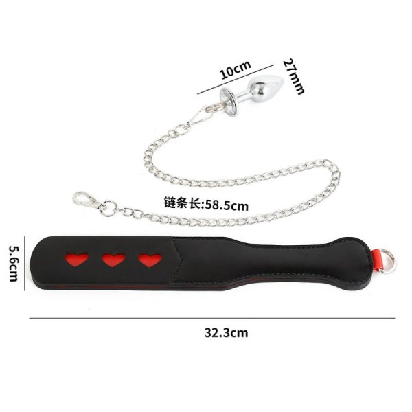 (image for) Spanking Paddle With Butt Plug