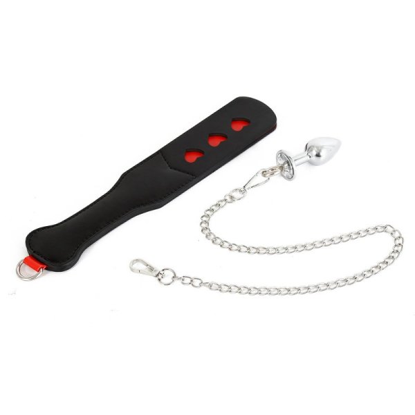 (image for) Spanking Paddle With Butt Plug