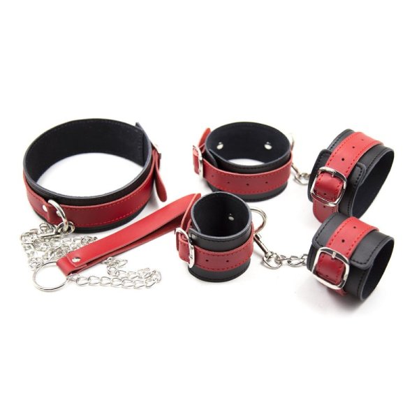 (image for) Red & Black 3 PCS Bondage Kit