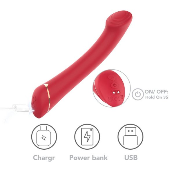 (image for) Flattened Tip G spot Vibrator
