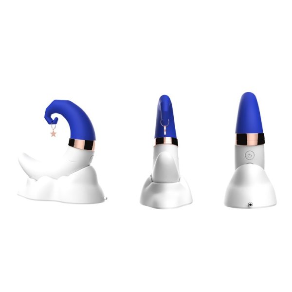 (image for) Moon Vibrator with Clitoral Sucking