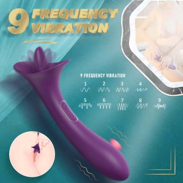 (image for) Tara Licking Double Penetration Vibrator