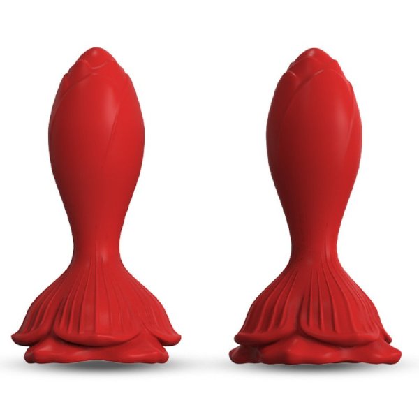 (image for) Rose Vibrating Butt Plug