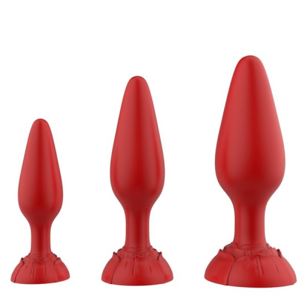 (image for) Rola Rose Anal Plug Three Piece Set