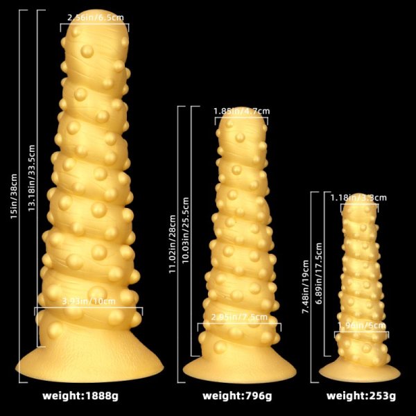 (image for) Bump Golden Cone Butt Plug