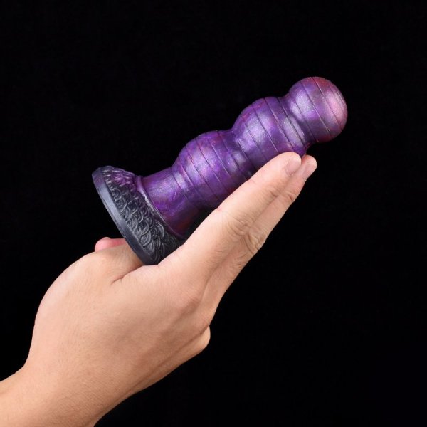 (image for) Bad Dragon Purple Butt Plug - C