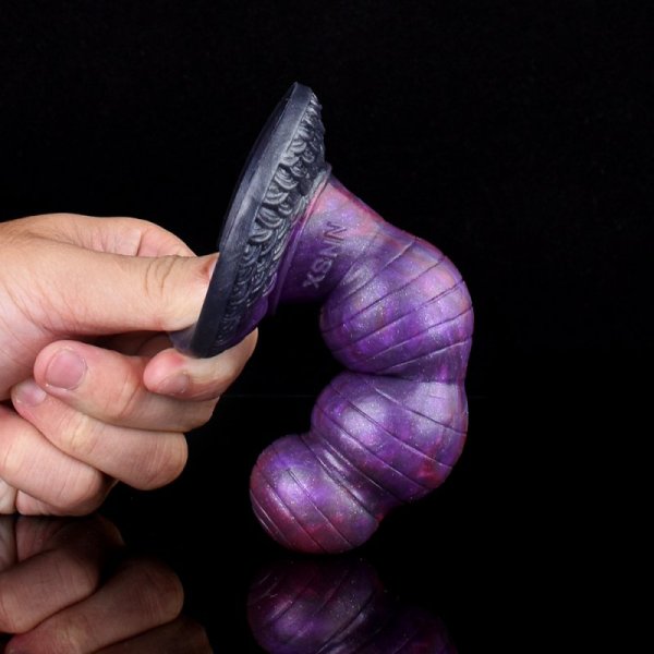 (image for) Bad Dragon Purple Butt Plug - C