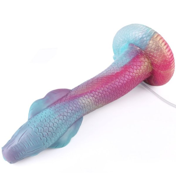 (image for) Ejaculating Snake Dildo Butt Plug