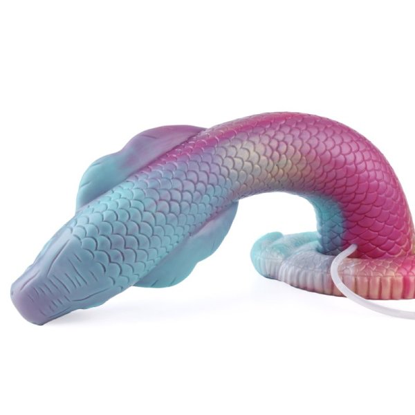 (image for) Ejaculating Snake Dildo Butt Plug