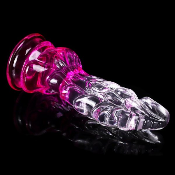 (image for) Crystal Double Color Dragon Dildo