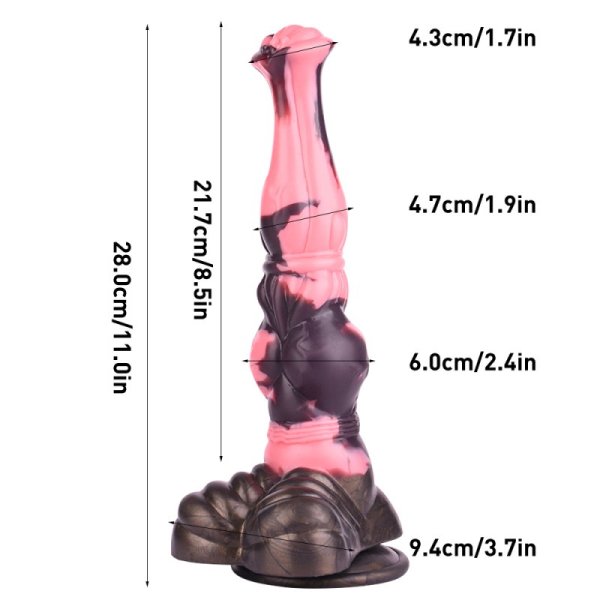 (image for) Simulated Animal Dildo 11 IN - P