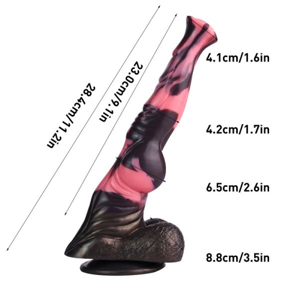 (image for) Simulated Animal Dildo 11.1 IN - R