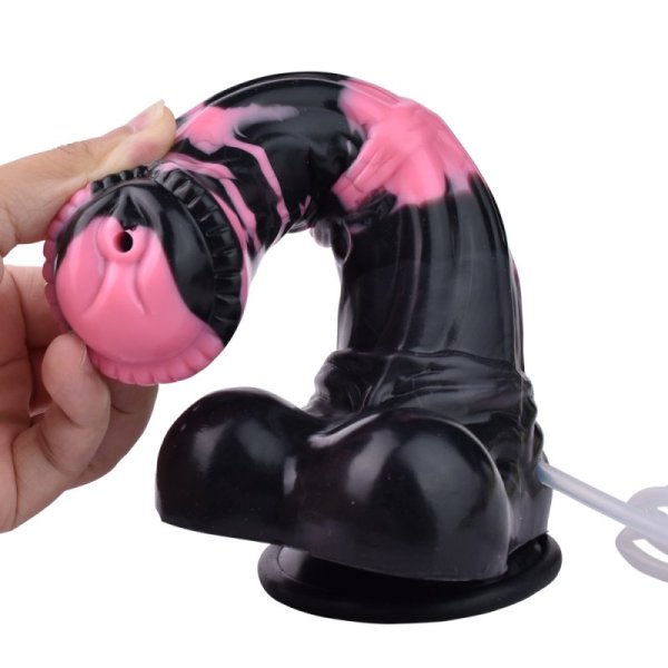 (image for) Squirting Simulated Horses Silicone Dildo - U