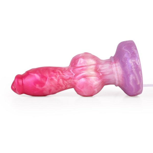 (image for) Ejaculating Peachy Colorful Realistic Dildo- 12