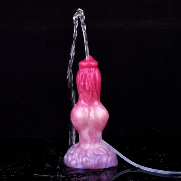 (image for) Ejaculating Peachy Colorful Realistic Dildo- 13