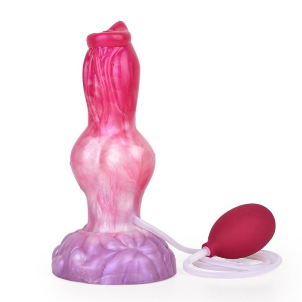 (image for) Ejaculating Peachy Colorful Realistic Dildo- 13