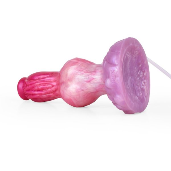 (image for) Ejaculating Peachy Colorful Realistic Dildo- 13