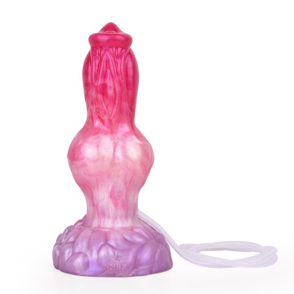 (image for) Ejaculating Peachy Colorful Realistic Dildo- 13